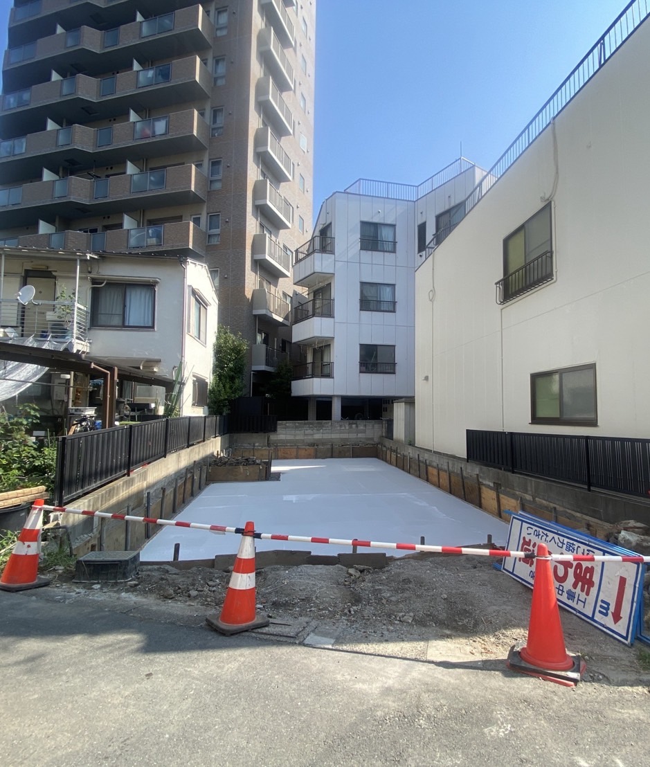 墨田区曳舟建築中鉄骨マンション土地