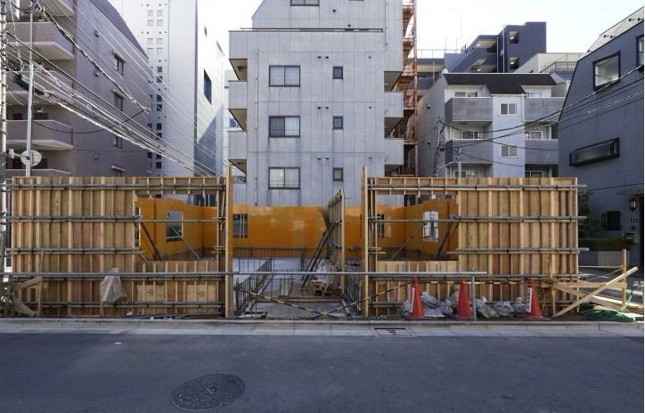 大田区大森海岸建築中RCマンション